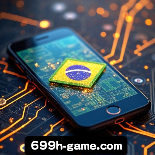 Home do app 699h exibida no smartphone