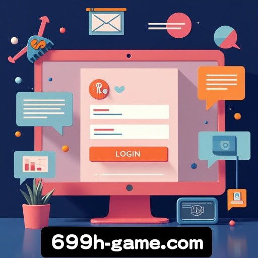 Tela de login seguro no 699h-game.com